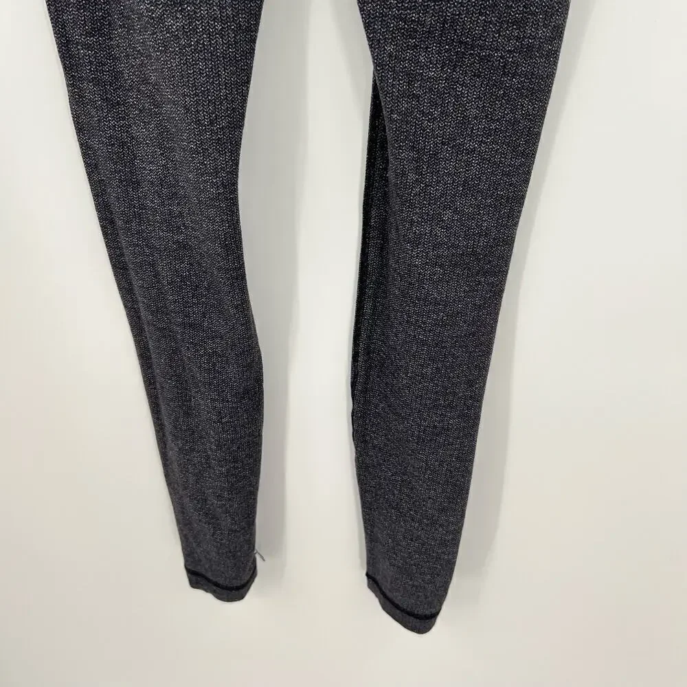 Lululemon Wunder Under High-Rise Tight Variegated Knit jacquard black size 2